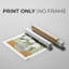 Vased Viburnum I - Impression sur toile seulement - NON-CADRE-1625979859