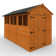 TigerFlex® Modular Buildings 6 ft. W x 12 ft. D Solid Wood Shiplap Apex Garden Shed