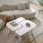 Ensemble de 2 tables basses modulaires modernes (seulement la table incluse)-247324374