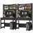 Shona 40'' W Rectangle Computer Desk with Hutch and Cabinet-332362639