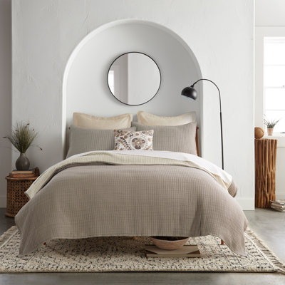 Caden Cotton Gauze Coverlet Set