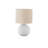 Contemporary Ceramic Table Lamp with Shade (Revised)