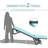 Outdoor Lounge Chair With Adjustable Backrest And Wheels-34294323