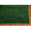 Tapis oriental vert fait à la main Gabbeh