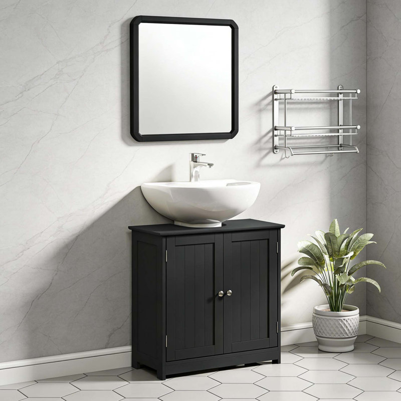 Armoire de salle de bain, armoire de rangement sur piédestal