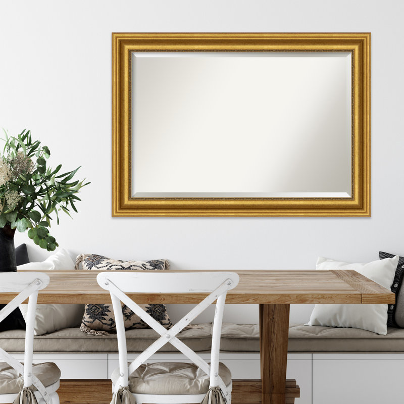 Miroir mural Warren, Or antique, 29,75 po x 41,75 po