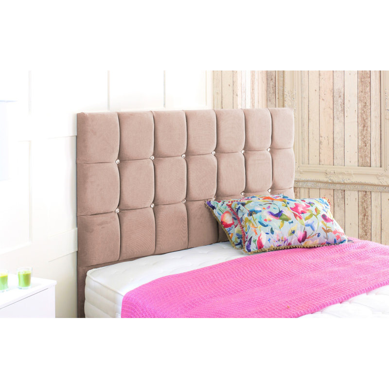 Higgenbotham Upholstered Headboard, Small Single (2'6), Lilac