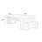Brown Rectangular Solid Wood with 6 drawers desk-1201844306