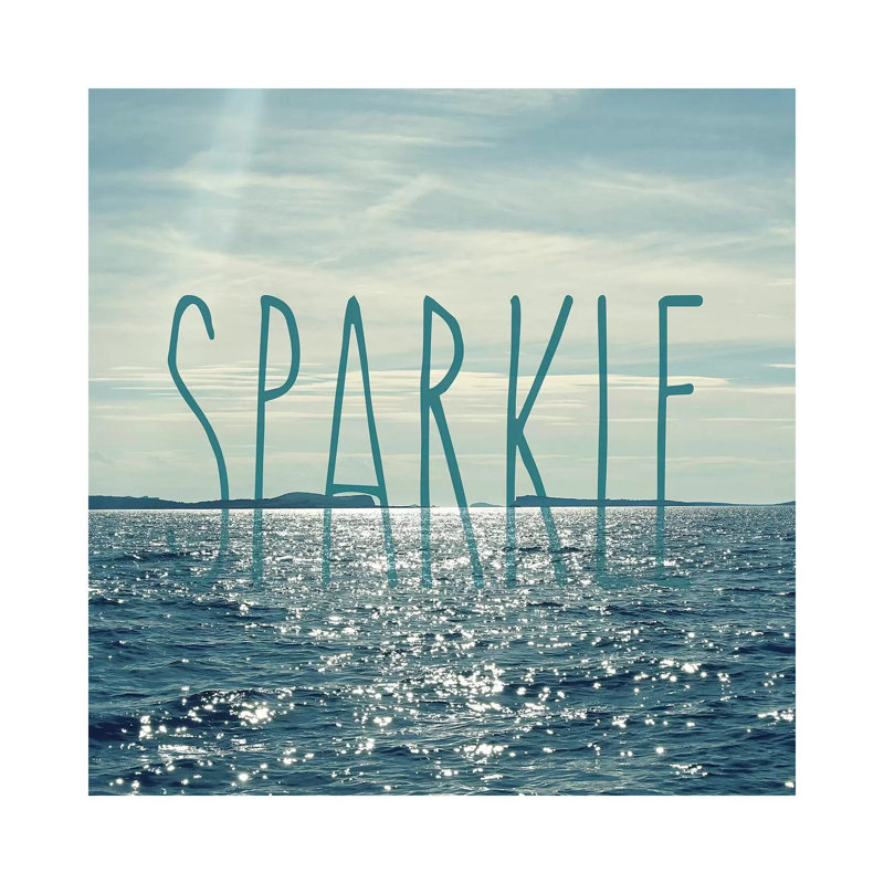 Sparkle In The Ocean by Sarah Gardner - Gallery-Wrapped Canvas Giclée on Canvas, Canvas, 45.72 cm H x 45.72 cm W x 1.91 cm D
