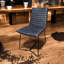 Modern Boyle Upholstered Leather Slipper Chair - Hand-Finished Cocktail Accent Chair, Ready Assembled for Home & Office
