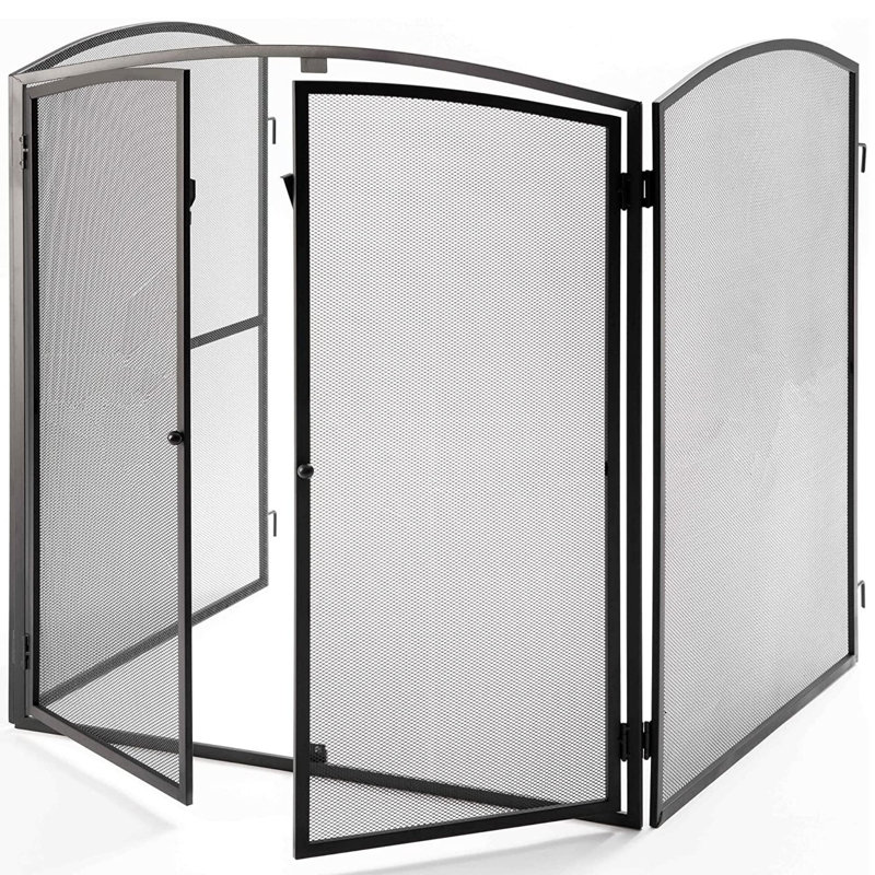 Trussell 193cm x 61cm Iron Spark Screen