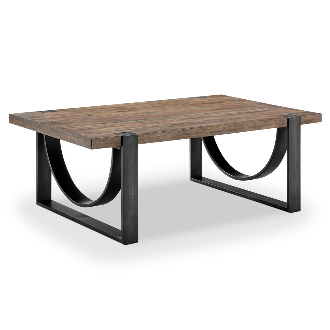 Alayah Solid Wood Top Coffee Table Laurel Foundry Modern Farmhouse®