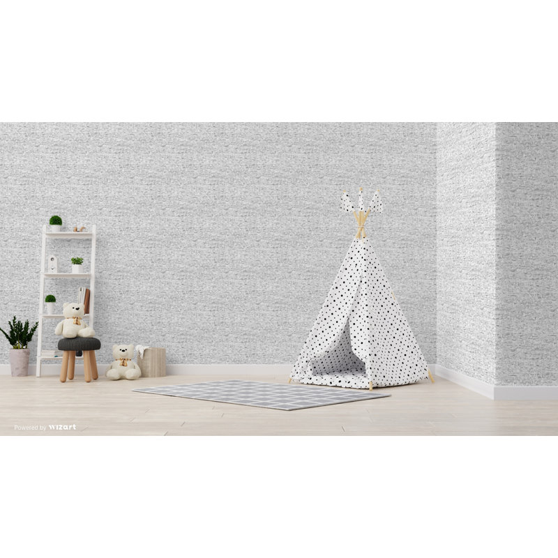 Clarence Pearl 10m x 53cm Wallpaper Roll, Silver