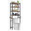 Agassiz Metal Adjustable Freestanding Over The Toilet Storage-457175597