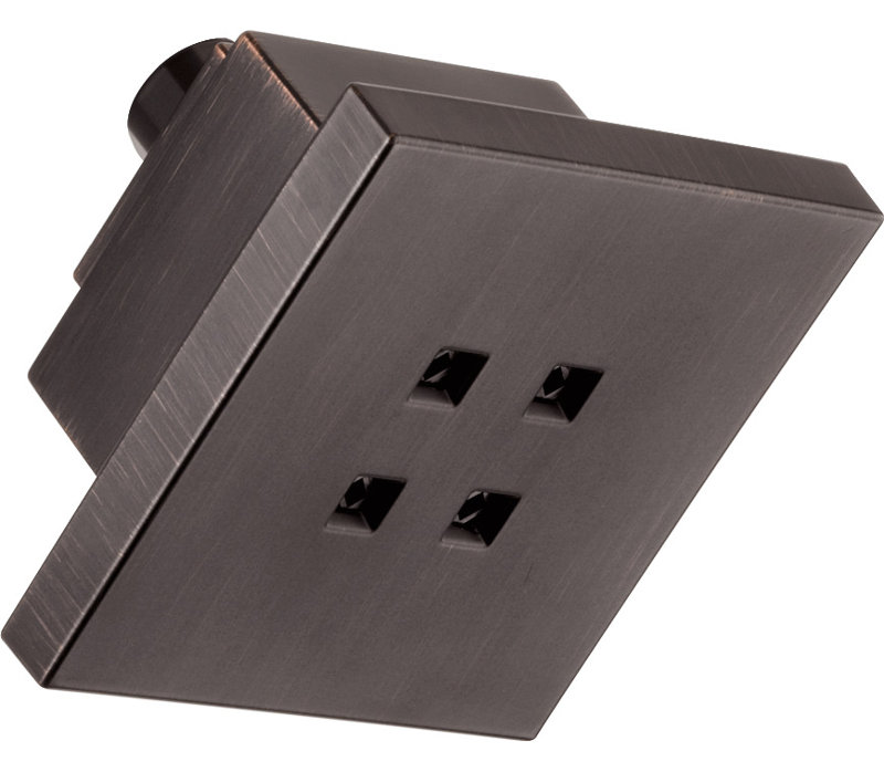 Universal Showering Components Rain Fixed Shower Head, Venetian Bronze