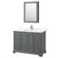 Ensemble de meuble-lavabo simple 60 po avec comptoir en quartz Deborah-98180412-98180414-98180415