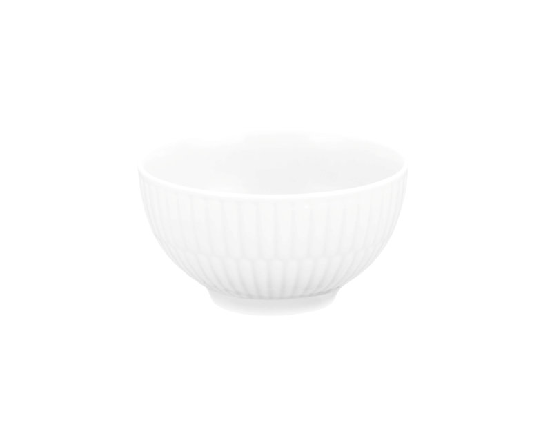 Amina 140 Dining Bowl, White