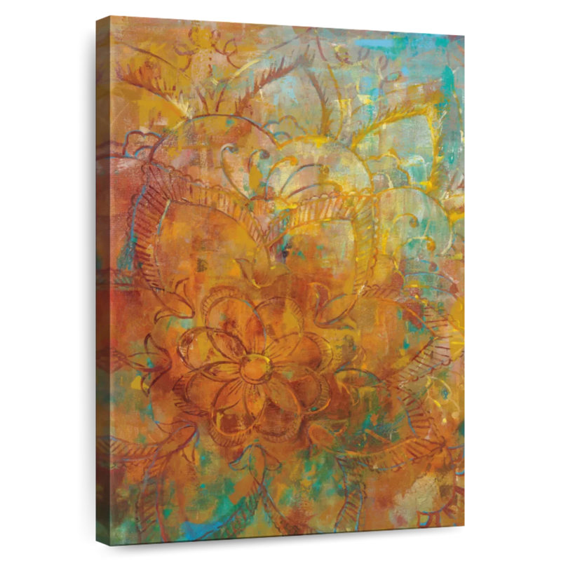 Kerner Bohemian Abstract Bright, 48" H x 32" W