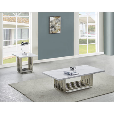 Ieva 2 - Piece Living Room Table Set