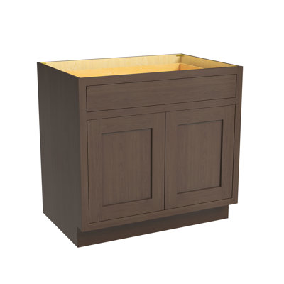 Armoire de base standard de cuisine prête à assembler l 36 po x H 34,5 po x P 25 po CASAINC