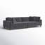 Canapé modulaire à accoudoirs carrés 116 po Assel-2127625775