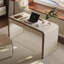 Bureau blanc rectangulaire en bois manufacturé-1719058706