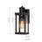 Ataman 12" Outdoor Dusk to Dawn Motion Sensor Porch Wall Lights Outside Lights