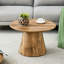 table basse emboîtable, table basse de style médiéval-moderne, avec placage de grain de bois, ensemble de tables basses rondes et d'appoint classiques, salon simple, table de centre de bureau-1767543493-1767543495