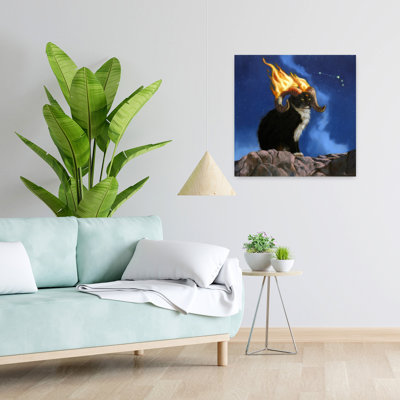 Aries, art urbain contemporain pour chat