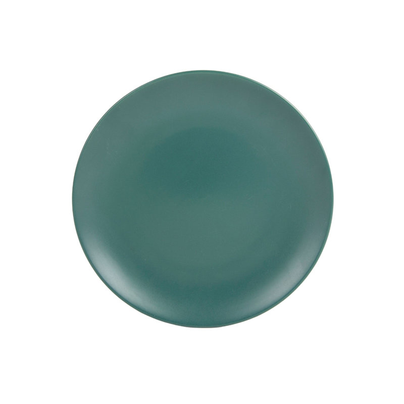 Wazee Matte 16 Piece Dinnerware Set, Service for 4, Green