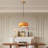 1-Light Glass Pendant Light Medieval-1858770798