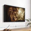 Animal "Art mural lion orageux"-101779991
