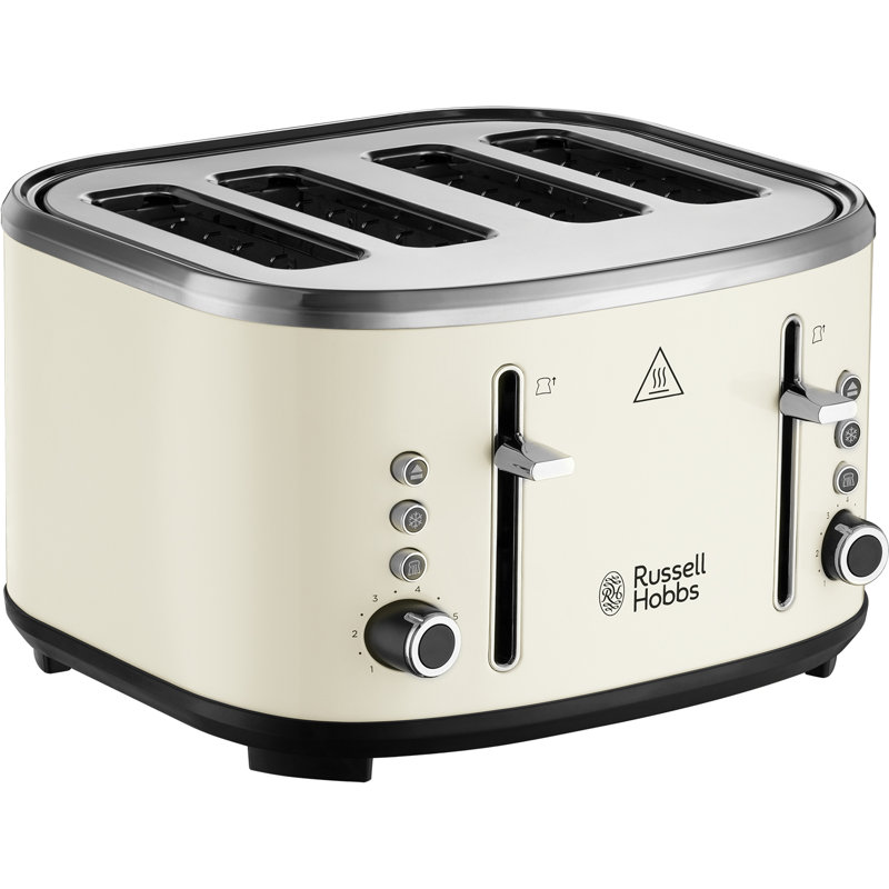 Russell Hobbs Stylevia Toaster Mocha, Cream