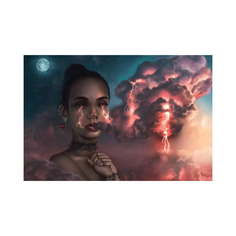 This Too Shall Pass by Stephanie Sanchez - Gallery-Wrapped Canvas Giclée on Canvas, 20.32 cm H x 30.48 cm W, Canvas