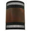 Elements Copper Flush Mounted Sconce