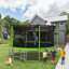 15 pi pour les enfants avec un filet de sécurité et un grand trampoline de jardin