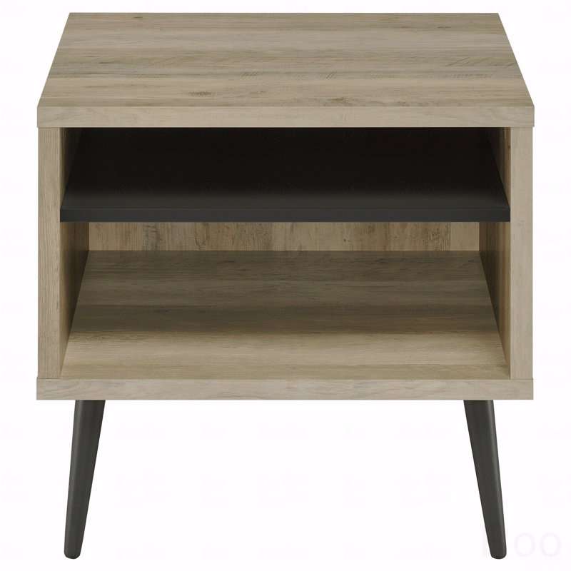 Square Engineered Wooden Side End Table