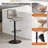 Bar Stools Set, Counter Height Bar Stools with Back, Adjustable Bar Stools 24" to 32", Faux Leather Bar Stools for Kitchen Island-1002076744-982387490