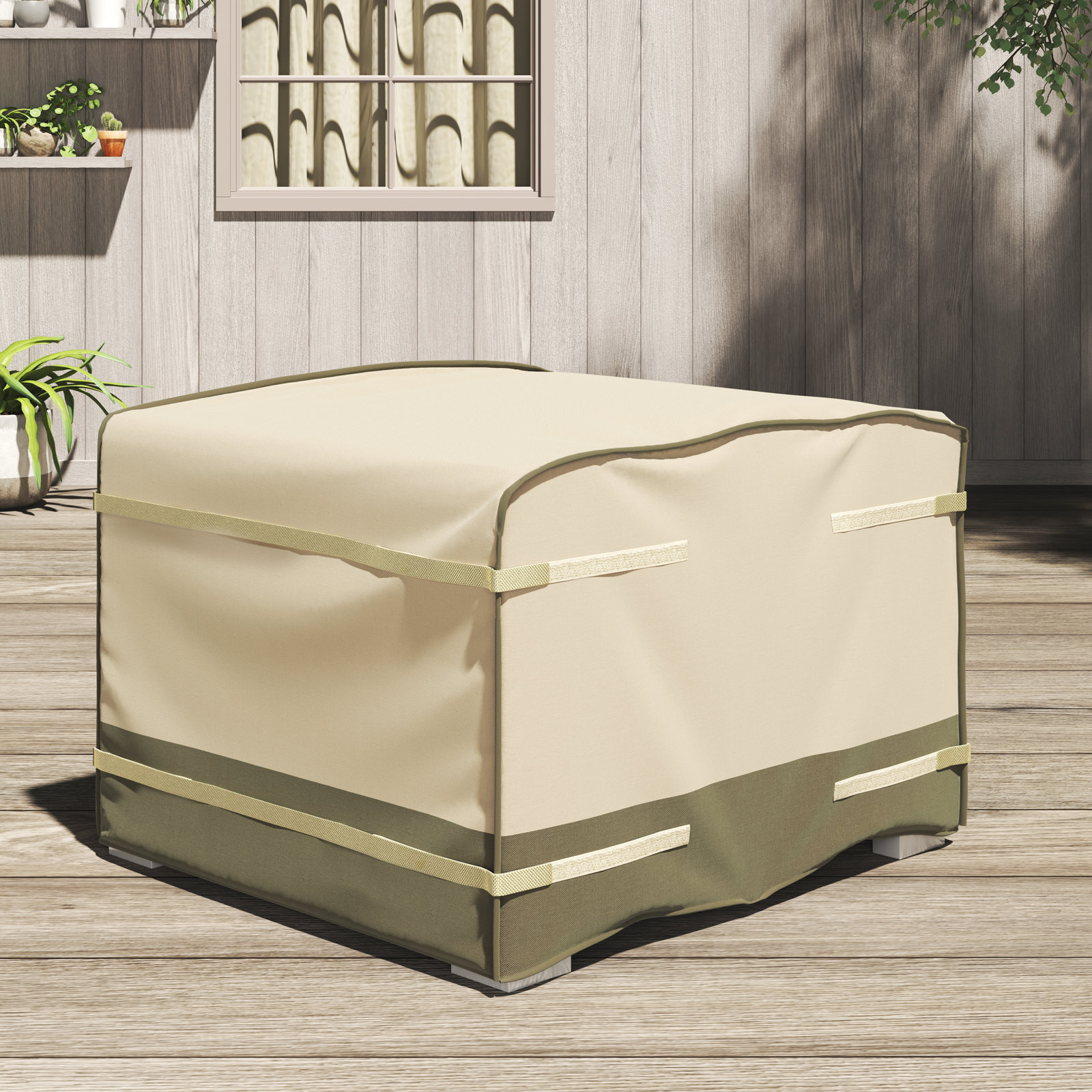 Prestley Outdoor Cover, 25.98" H x 36.22" W x 36.42" D
