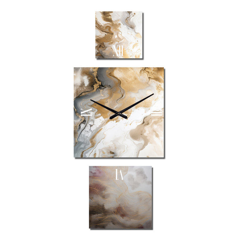 Madiyson Metal Wall Clock