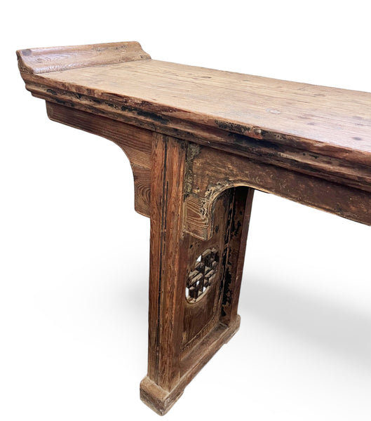 115.35'' W Solid Wood Console Table