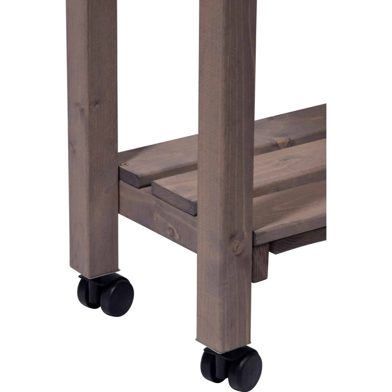 Elevated Planter with Trellis, Anthracite