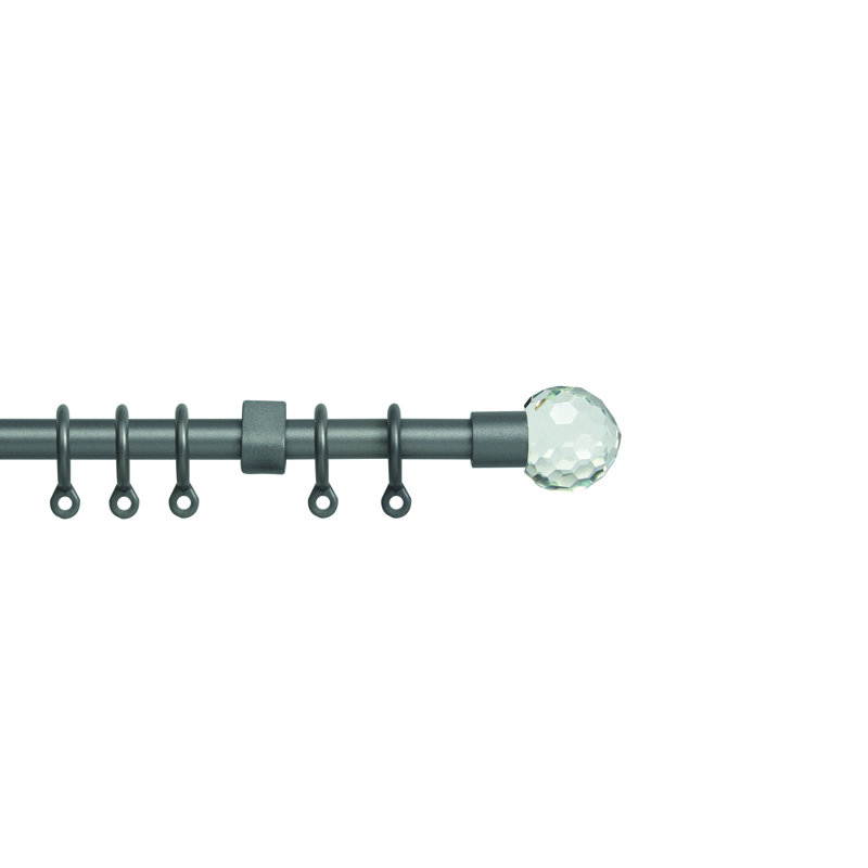 Taconic Adjustable 150cm to 280cm 1.6cm, Silver