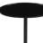 22" Brown Marble Pedestal End Table