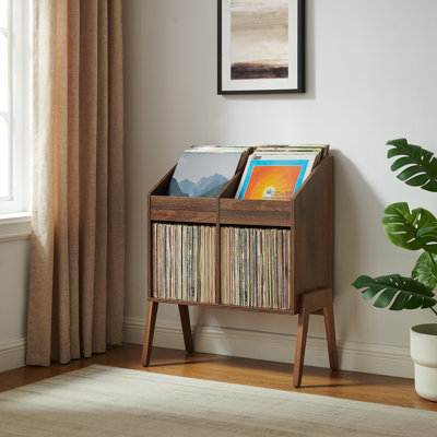 Luna Vinyl Record Storage Stand by George Oliver
