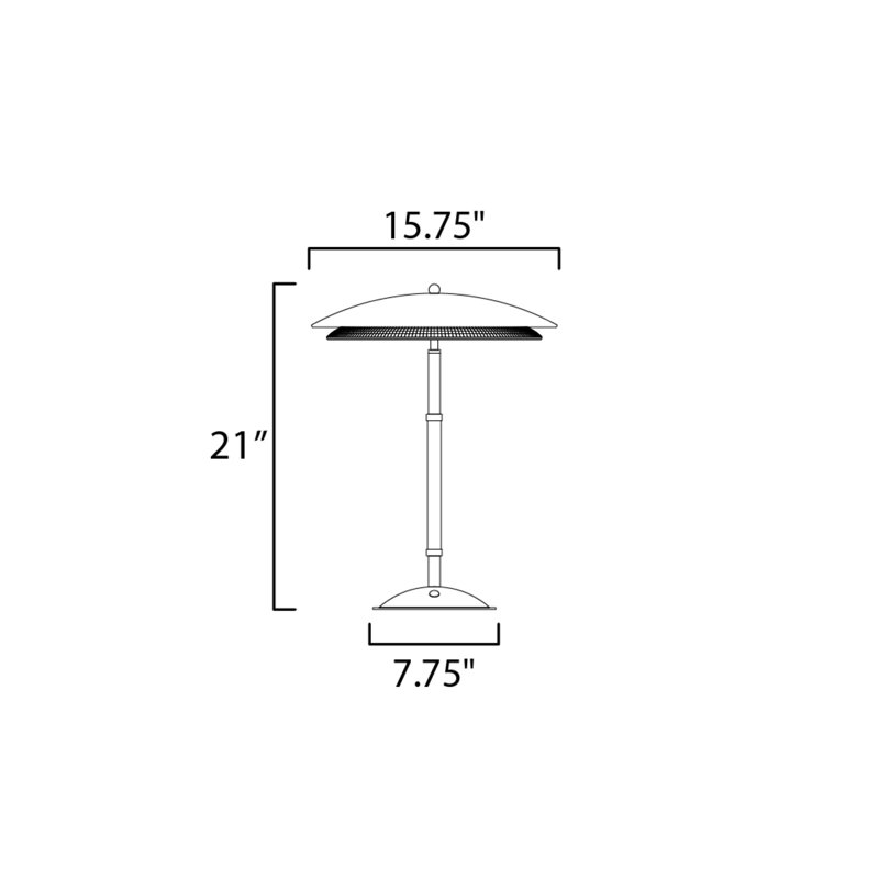 Prismatic LED Table Lamp