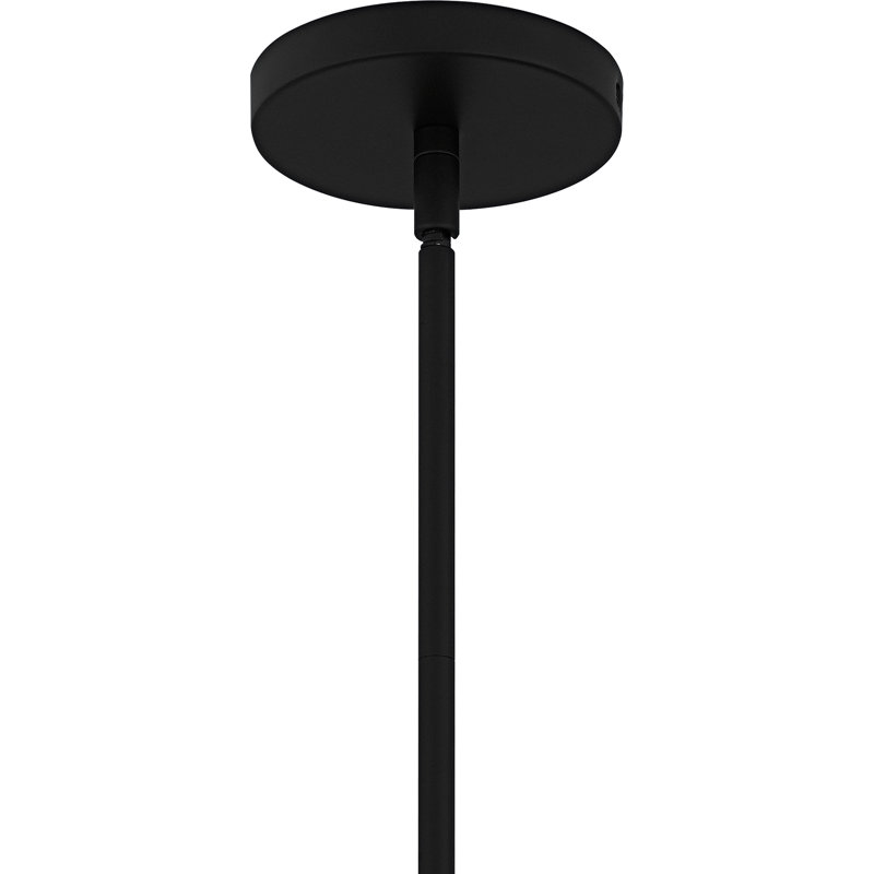Mini-luminaire suspendu 1 lumière Govada, Matte Black