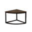 Table basse ronde en bois d'acacia Kersh Arcadia