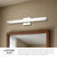 Latitude 1 - Light LED Bath Bar