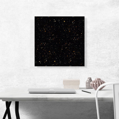 NASA Hubble Telescope Ultra Deep Field Wider Edition of Space - Reproduction de photo sur toile tendue